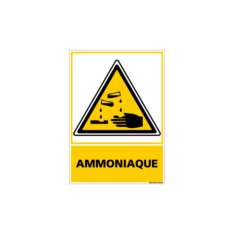 Panneau AMMONIAQUE (C0507)