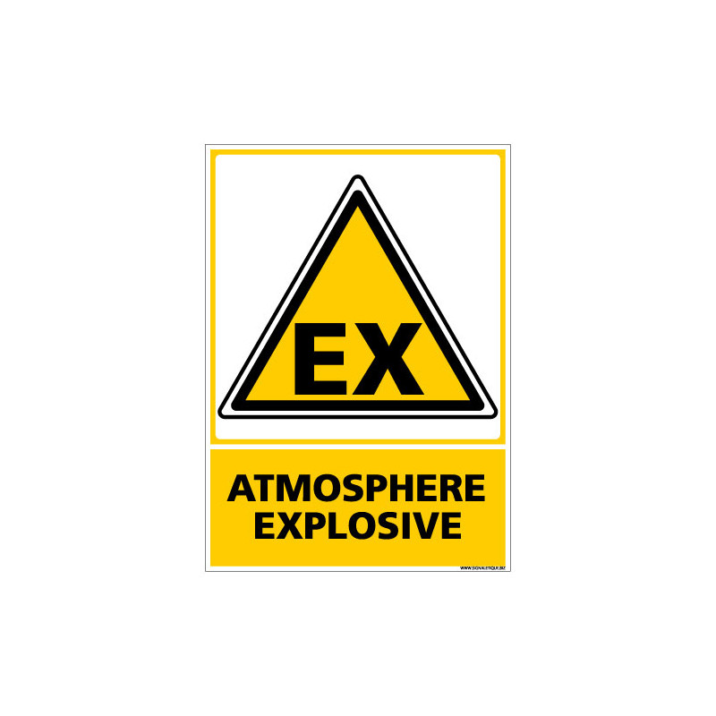 PANNEAU ATMOSPHERE EXPLOSIVE (C0512) PANNEAU ATMOSPHERE EXPLOSIVE (C0512)