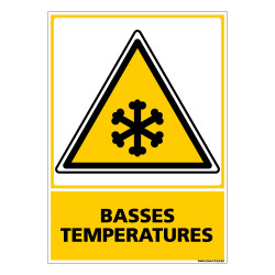 Panneau BASSES TEMPERATURES (C0560)