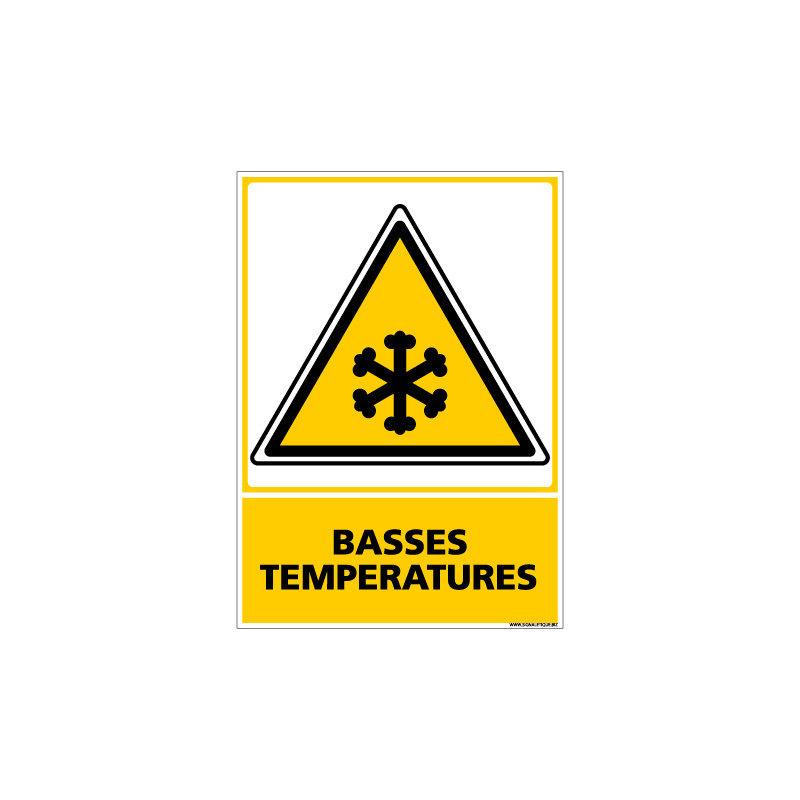 Panneau BASSES TEMPERATURES (C0560)