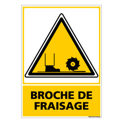 Panneau BROCHE DE FRAISAGE (C0562)