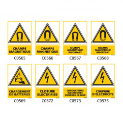 Signalisation danger electrique