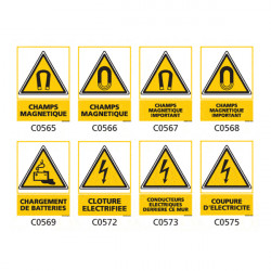 Signalisation danger electrique