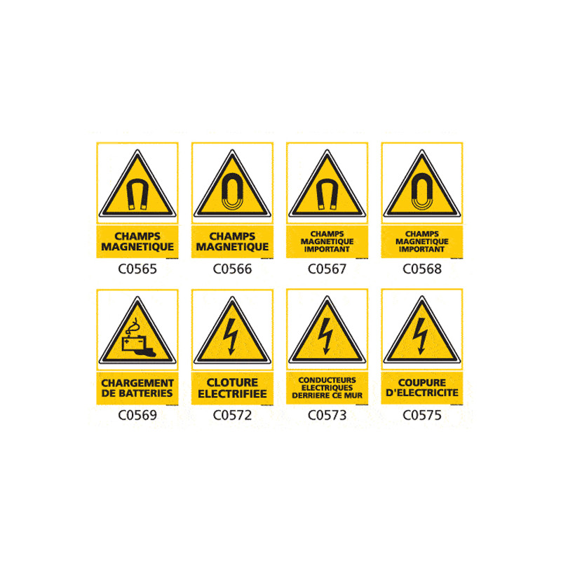 Signalisation danger electrique Signalisation danger electrique