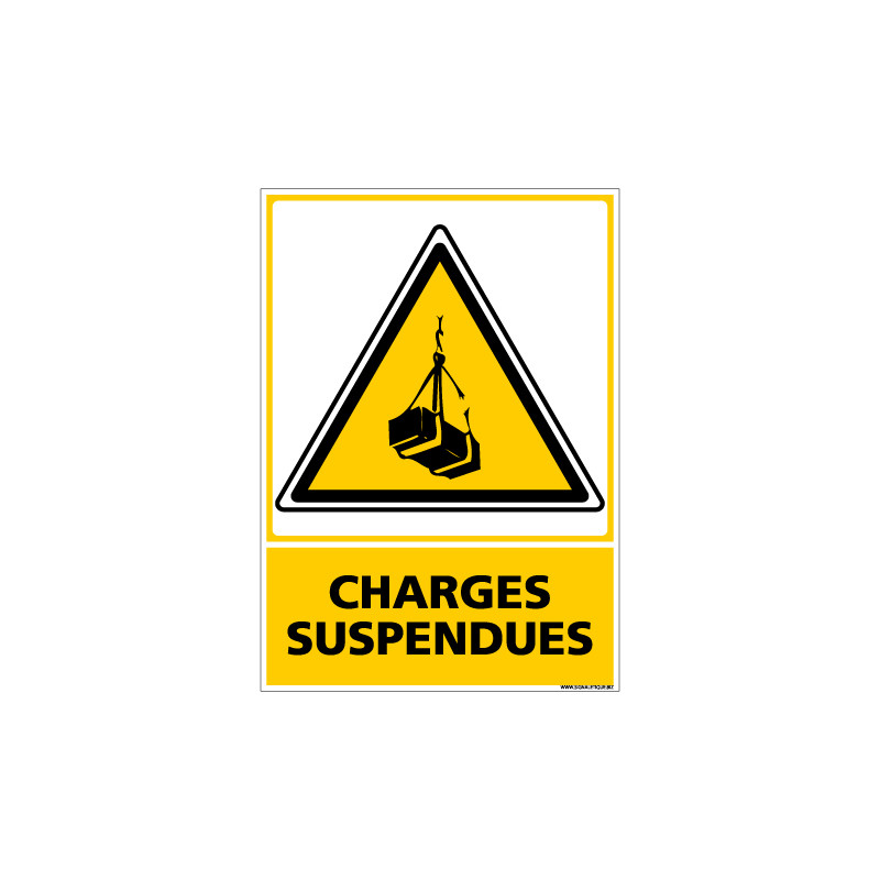 Panneau CHARGES SUSPENDUES (C0570)