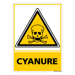 Panneau CYANURE (C0578)