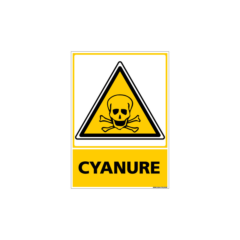 Panneau CYANURE (C0578)