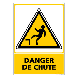 Panneau DANGER DE CHUTE (C0590)