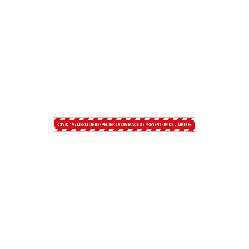 BANDE SOL COVID 19 CORONAVIRUS - LOT DE 4 BANDES SOL MERCI DE RESPECTER LA DISTANCE DE PREVENTION D'UN METRE BANDE SOL COVID 19 CORONAVIRUS - LOT DE 4 BANDES SOL MERCI DE RESPECTER LA DISTANCE DE PREVENTION D'UN METRE