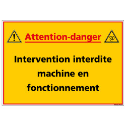 Panneau de signalisation Attention - Danger (C1335)