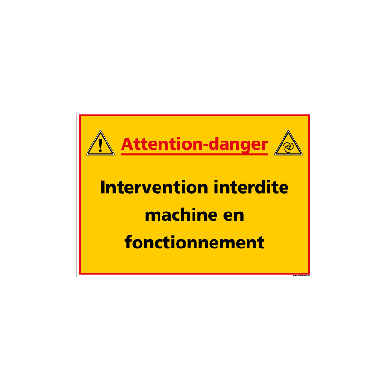 Panneau de signalisation Attention - Danger (C1335)