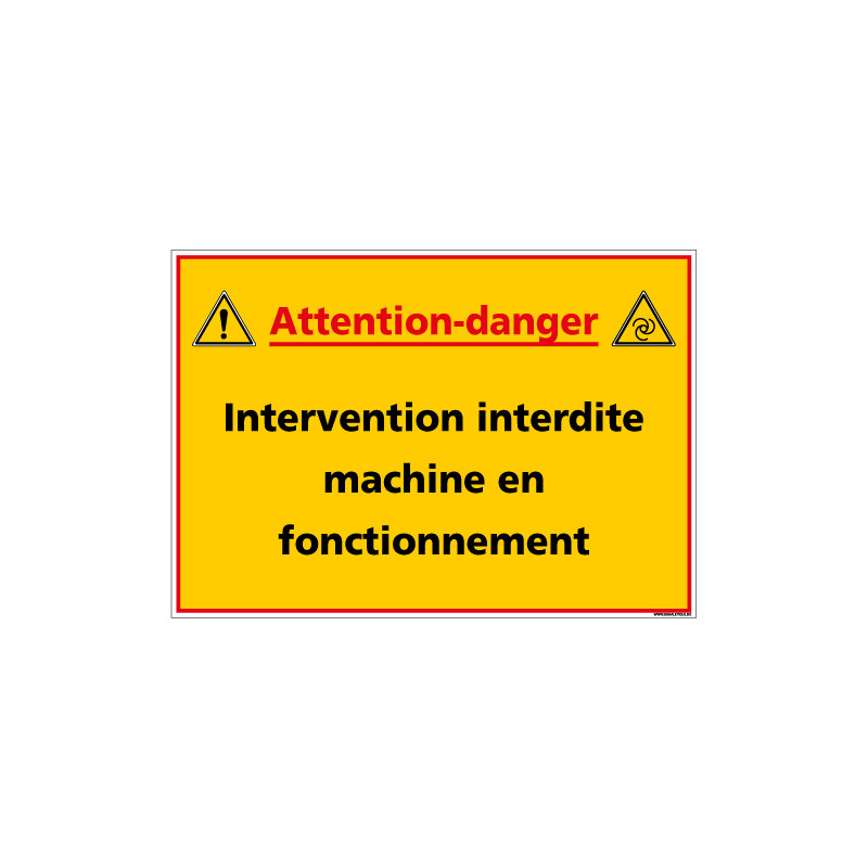 Panneau de signalisation Attention - Danger (C1335) Panneau de signalisation Attention - Danger (C1335)