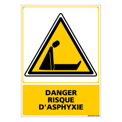 Panneau d'avertissement Danger SL 100mm