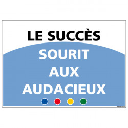 SIGNALETIQUE DE MOTIVATION - LE SUCCES (D1005)