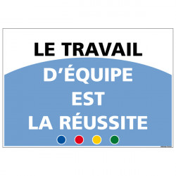 SIGNALETIQUE DE MOTIVATION - LE TRAVAIL (D1006)