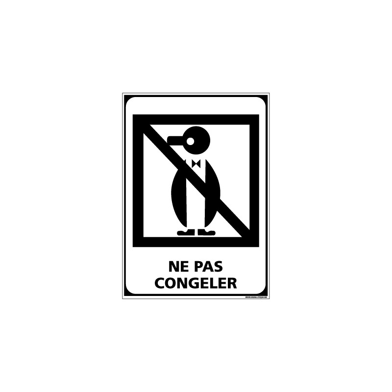 Adhésif de Signalisation CONDITIONNEMENT : NE PAS CONGELER (M0315) Adhésif de Signalisation CONDITIONNEMENT : NE PAS CONGELER (M0315)