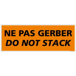 ADHESIF DE CONDITIONNEMENT NE PAS GERBER (M0324)