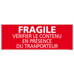 ADHESIF DE CONDITIONNEMENT FRAGILE (M0332)