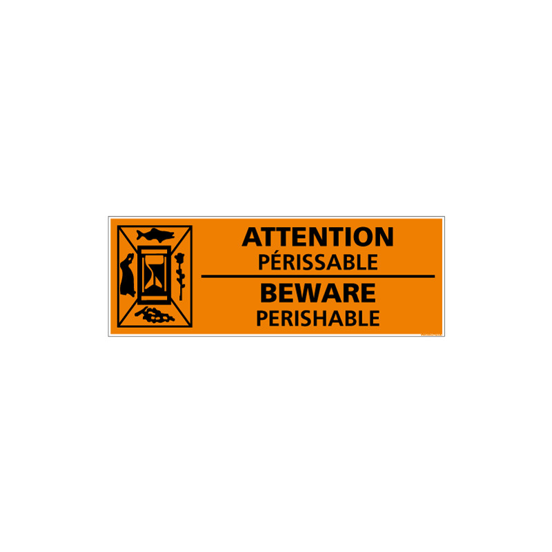 ADHESIF DE CONDITIONNEMENT ATTENTION (M0340) ADHESIF DE CONDITIONNEMENT ATTENTION (M0340)