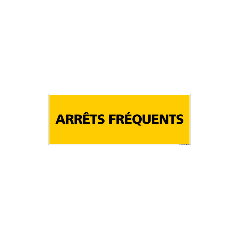 SIGNALETIQUE ARR T FREQUENT (M0357)