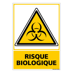 Panneau RISQUE BIOLOGIQUE (C0674)