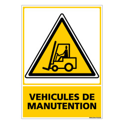 Panneau VEHICULES DE MANUTENTION (C0694)