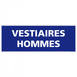 PANNEAU VESTIAIRES HOMMES...