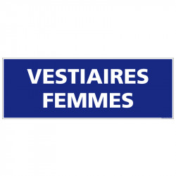 PANNEAU VESTIAIRES FEMMES...