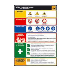 Panneau ACIDE FORMIQUE (C0782)