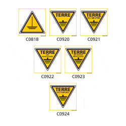 Panneau et Pictogramme de Signalisation danger electrique