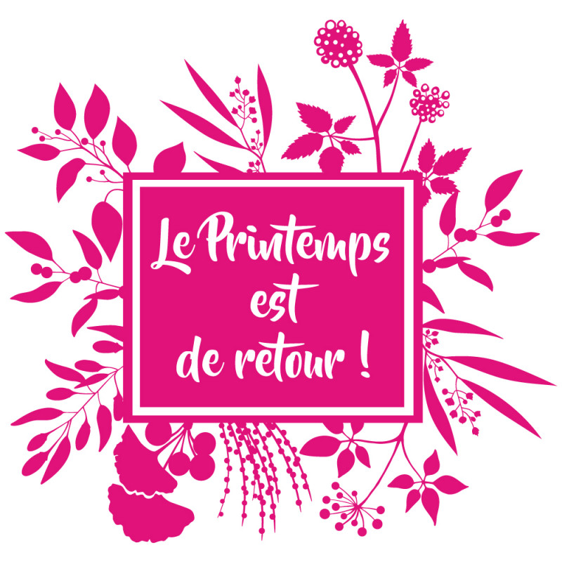 Sticker Boite aux Lettres Fleurs à Personnaliser dès 7,69€