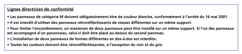 Lignes directrices de conformité