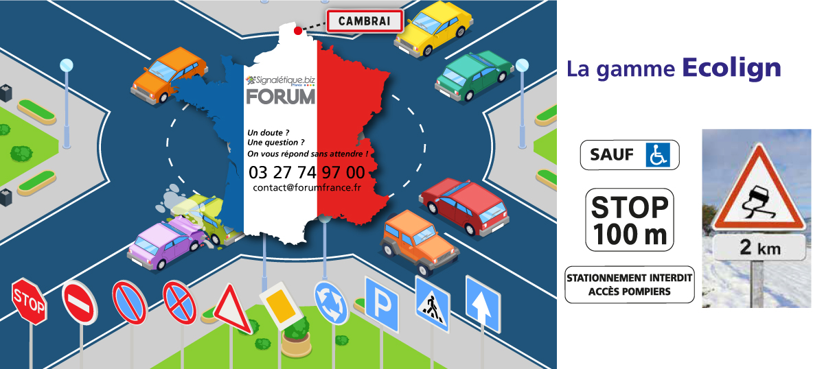 signalisation routière panonceau gamme ecolign